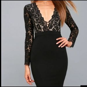 Lulus body con dress